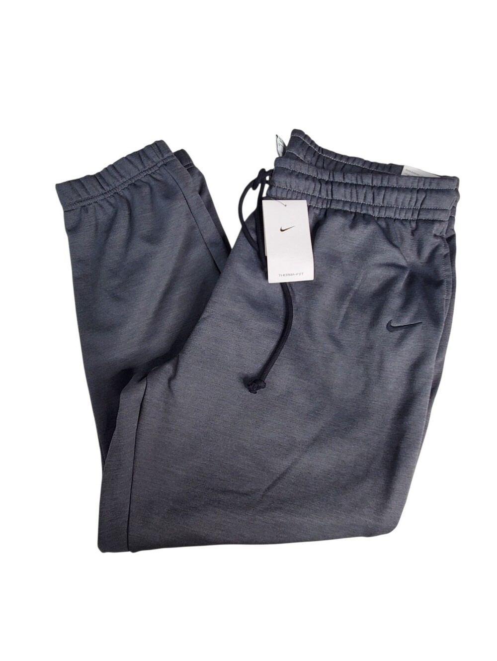 Nike Therma Fit Womens Standard Fleece Gray Joggers Nwt XL